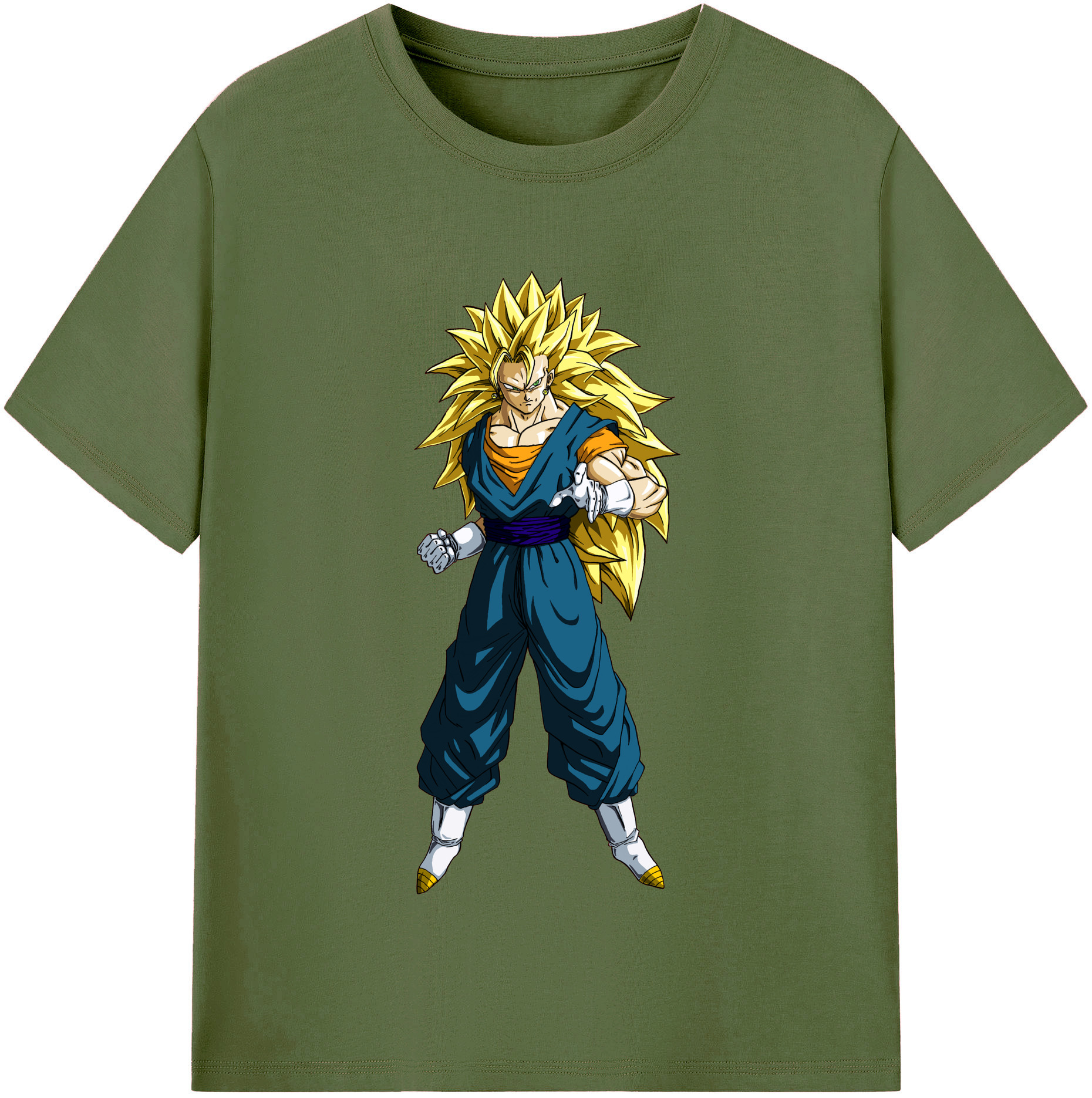 （画像用） ドラゴンボール ベジット DRAGON BALL Vegetto 綿100％半袖Tシャツ（フロントプリント）